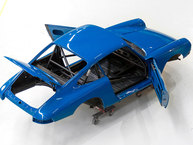 Straat Automobile 1966 Porsche 911 Golf Blue 303890